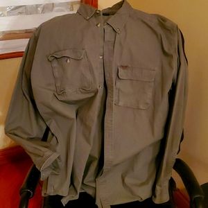 Mens long sleeve button down shirt